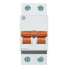 Disjuntor Din Bipolar Bifásico 50a Amperes Ge32slc50 Ge Foto mini 1