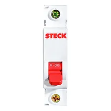 Disjuntor Din Sdd61c32 Curva C Unipolar 32a Steck Foto mini 1