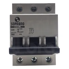 Disjuntor Din Soprano 25a Tripolar Foto mini  2