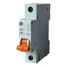 Disjuntor Din Unipolar Monofásico 63a Amperes Ge31slc63 Ge Foto mini 1