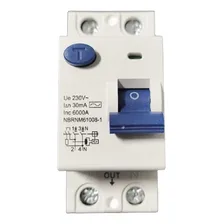 Disjuntor Dr Bipolar Fuga Diferencial Residual 2p 40a 30ma Foto mini 1