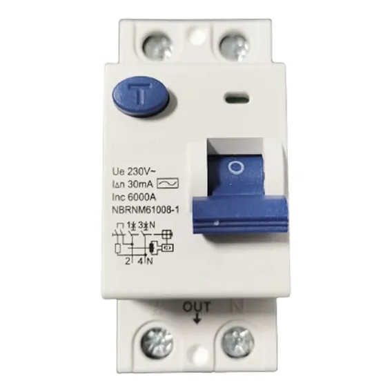 Disjuntor Dr Bipolar Fuga Diferencial Residual 2p 40a 30ma Foto 1