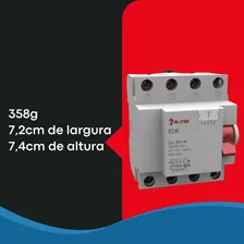 Disjuntor Dr Tetrapolar 63a Elitek Foto mini 4