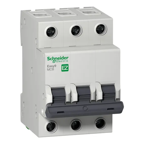 Disjuntor Easy9 3p 06a Curva C - Schneider Foto 1