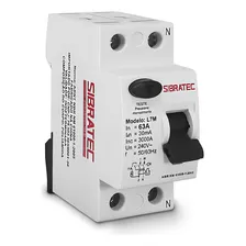 Disjuntor Interruptor Diferencial Residual Dr Bipolar 63a Foto mini 2