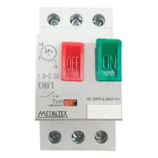 Disjuntor Motor 1,6-2,5a - Metaltex- Dm1-2,5a Foto mini  2