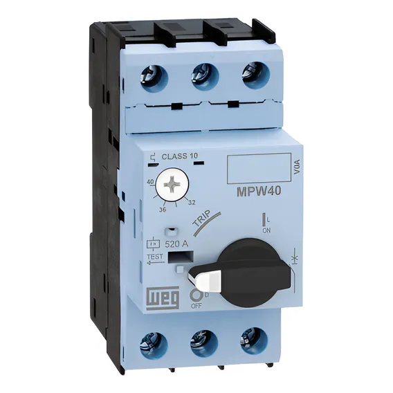 Disjuntor Motor 1,6-2,5A, MPW40 3-D025 WEG Foto 1