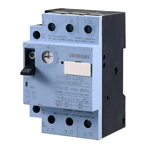 Disjuntor Motor 22-32a 1na1nf 3vs16 Siemens Foto 1