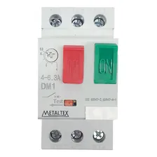 Disjuntor Motor 4 - 6,3a Metaltex - Dm1- 6,3a Foto mini 2