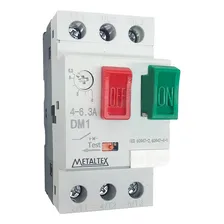 Disjuntor Motor 4 - 6,3a Metaltex - Dm1- 6,3a Foto mini 1