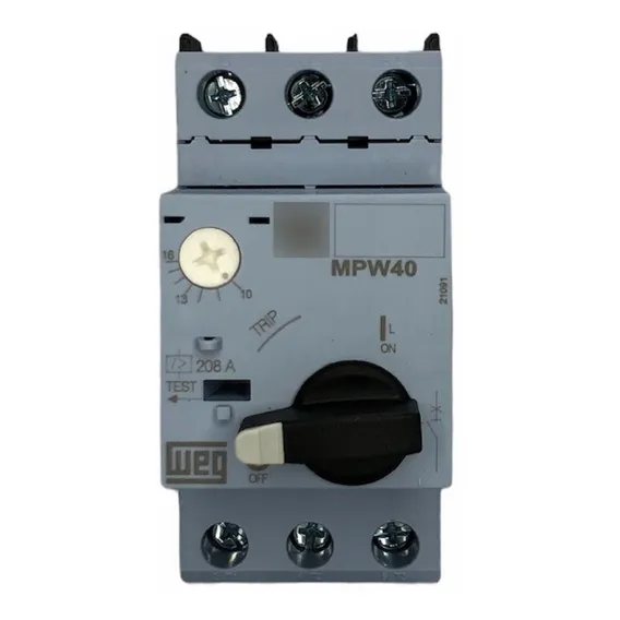Disjuntor Motor 40a Weg Mpw40-3-u016 Faixa Ajustavel 10-16a Foto 1