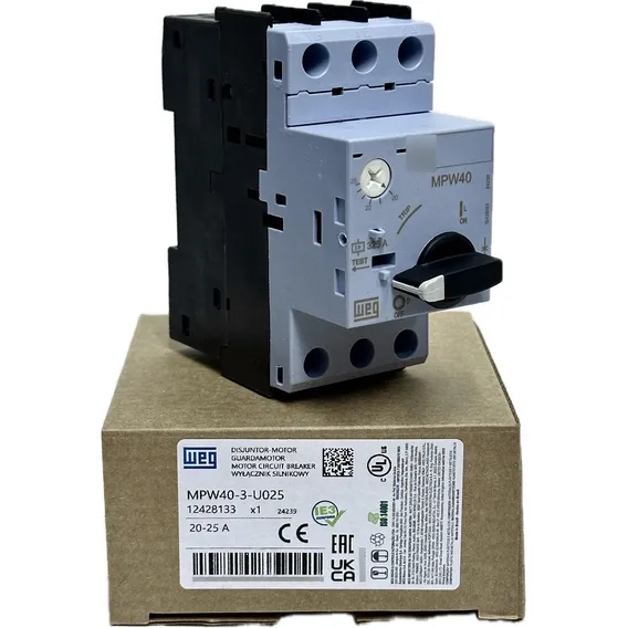 Disjuntor Motor Az Mpw40-3-u025 20-25a Weg 12428133 Foto 1