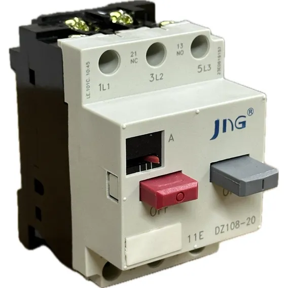 Disjuntor Motor Jng Dz108-20 6~10a Foto 1
