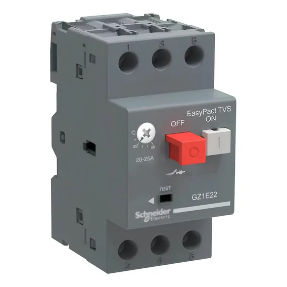 Disjuntor Motor Schneider Gz1e06 1 - 1,6a Foto 1