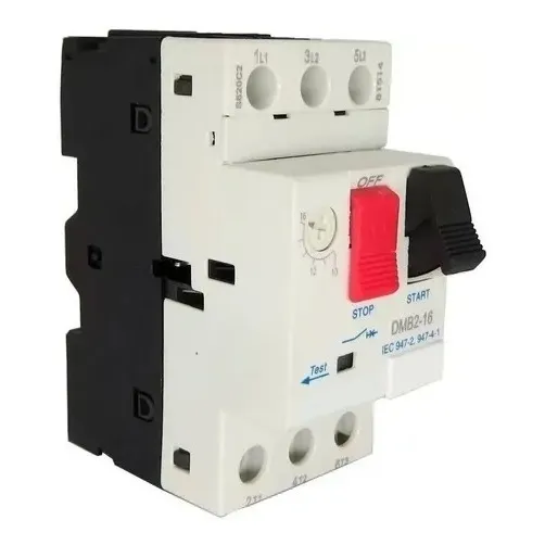 Disjuntor Motor Termomagnético Tecla Tripolar Lukma 1~1,6a Foto 1