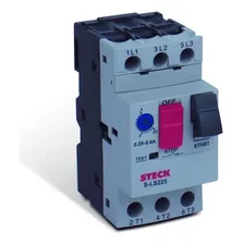 Disjuntor Motor Termomagnetico Tripolar 3p 25a 13-18a Steck Foto mini 1