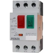 Disjuntor Motor Tripolar 20-25a Metaltex Foto  mini 1