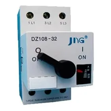 Disjuntor Motor Tripolar Dz 108-63 Foto mini 1