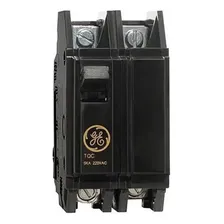 Disjuntor Nema 2p Bipolar 90a Amperes Tqc2490 Preto Ge Foto mini 2