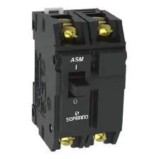 Disjuntor Nema Preto Bipolar 35a Soprano Foto  mini 1