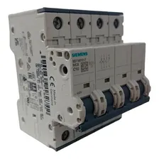 Disjuntor Siemens Trip Neutro 10a Curva C 5sy4610-7 Siemens Foto  mini 1