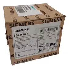 Disjuntor Siemens Trip Neutro 10a Curva C 5sy4610-7 Siemens Foto mini  2