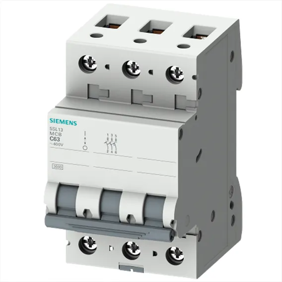 Disjuntor Siemens Tripolar Curva C - 7mb Foto 1