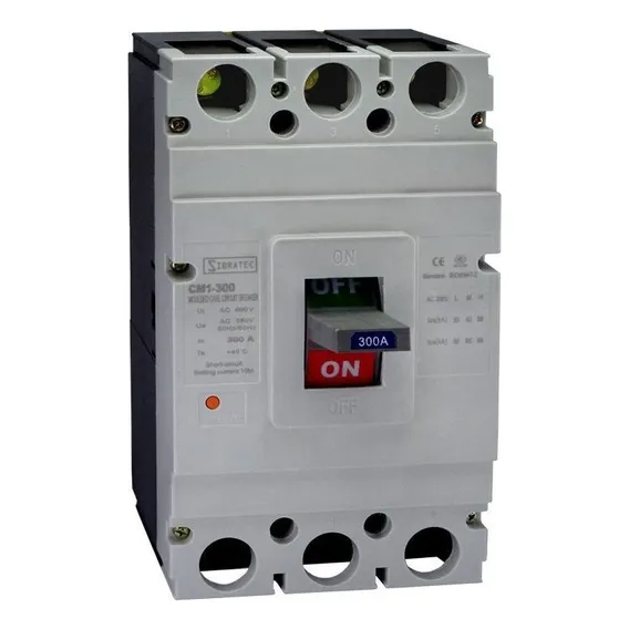 Disjuntor Trifásico Caixa Moldada Cm1 400l 250a Caixa G Foto 1
