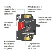 Disjuntor Trifásico Nema 3 Polos 70a Soprano Foto mini 2