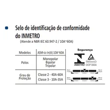 Disjuntor Trifásico Nema 3 Polos 70a Soprano Foto mini 3