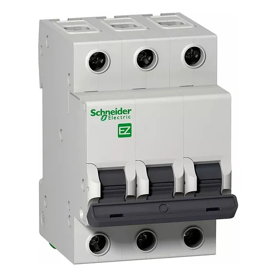 Disjuntor Tripolar 2a Curva C Ez9f33302 - Schneider Foto 1
