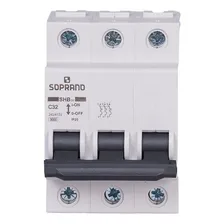 Disjuntor Tripolar 32a Din Soprano (shb3-c32a) | Soprano Foto mini 1