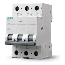 Disjuntor Tripolar Din 10a SIEMENS Foto  mini 1