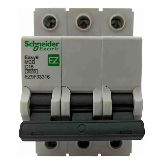 Disjuntor Tripolar Din 16a Curva C - Schneider Electric Foto 1