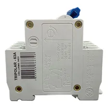 Disjuntor Tripolar Din 40a, 50a, 63a Foto mini 2