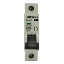 Disjuntor Unipolar 6a Curva C 3ka Eletromec Foto  mini 1