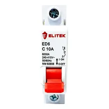 Disjuntor Unipolar Elitek 2a Curva C 6ka - Ed61c2a Foto mini  2