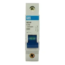 Disjuntor Unipolar Mono Weg 10a, 16a, 20a, 25a, 32a Foto  mini 1