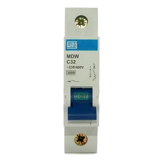 Disjuntor Unipolar Mono Weg 10a, 16a, 20a, 25a, 32a Foto 1