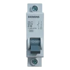 Disjuntor Unipolar Siemens Curva C 10a Foto mini 4