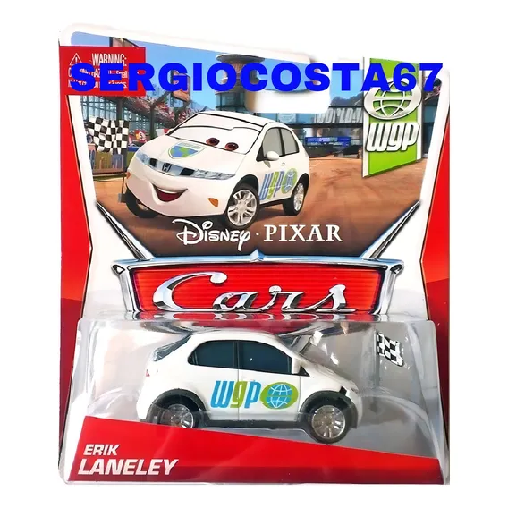 Disney Cars 2 Erik Laneley Branco Foto 1