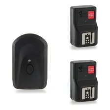 Disparador De Flash Remoto Com Dois Receptores Modelo Pt04g Foto  mini 1