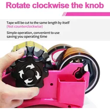 Dispensador De Cinta Térmica Corte Múltiplo Para Sublimação Cor Rosa Foto mini 4
