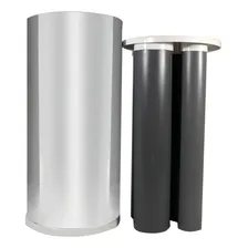 Dispensador De Copos Aço Inox Com Tampa Plástica Água/café Foto mini  3