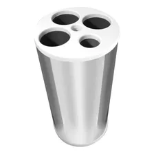 Dispensador De Copos Aço Inox Com Tampa Plástica Água/café Foto mini 1