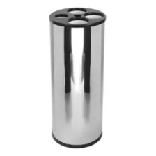 Dispensador Lixeira De Copos Inox 24x50cm Misto Água E Café Foto  mini 1
