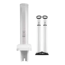 Dispenser De Copos Goedert Dispenser Agua E Lixeira Cor Branco Foto mini 1