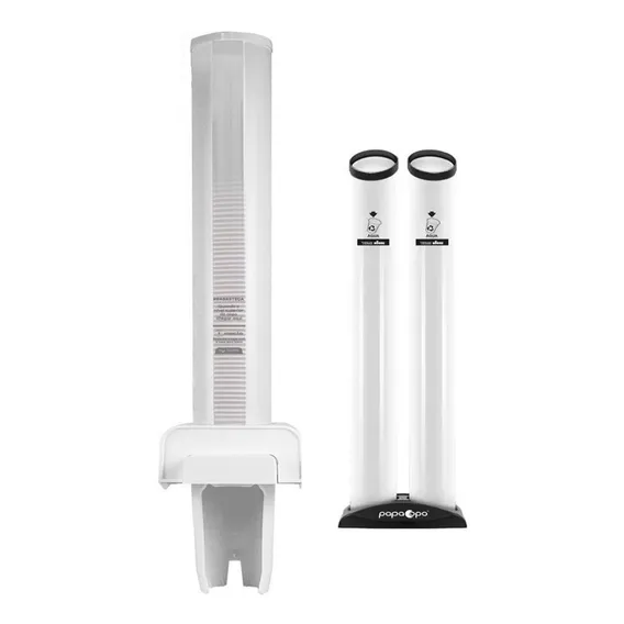 Dispenser De Copos Goedert Dispenser Agua E Lixeira Cor Branco Foto 1
