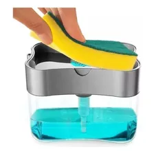 Dispenser Detergente Porta Bucha Pia Cozinha Esponja Foto mini 1