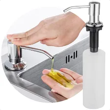 Dispenser Dosador Embutir Pia Detergente Sabonete Liquido Foto mini 4